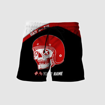 Bikergod Motorcycle Custom Name Beach Shorts Sizes S - 5XL - NAOA376A