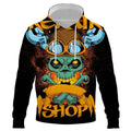 Bikergod Motorcycle Skull Riders  Hoodie Design 3D Full Printed Sizes S - 5XL - NAQA340