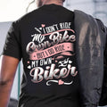 Bikergod Motorcycle I Don?t Ride My Own Bike But I Do Ride I Do My Own Biker T-shirt, Crew-neck Sweatshirt, Hoodie, Tank Top, V-neck T-shirt Design 2D Full Printed Sizes S - 5XL - NAJA419