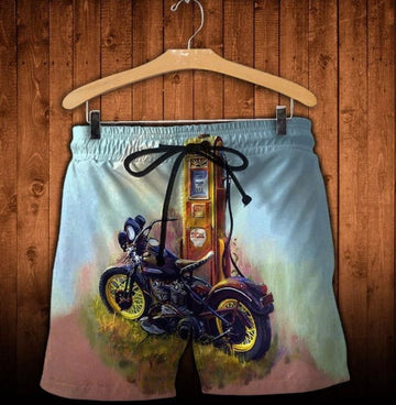 Bikergod Motorcycle Beach Shorts Sizes S - 5XL NMAR268B
