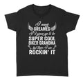 Bikergod Motorcycle Super Cool Biker Grandma T-shirt Design 2D Full Printed Sizes S - 5XL - NAOA162