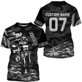 Bikergod Motorcycle Extreme Racing Custom Name And Number  T-shirt Design 3D Full Printed Sizes S - 5XL - NMQE84