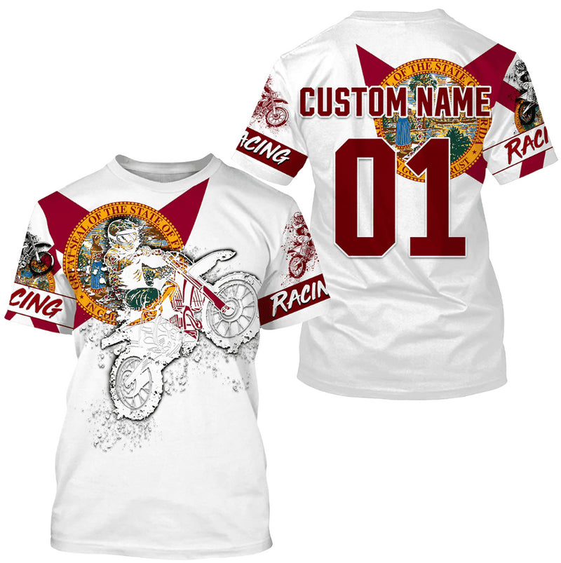 Bikergod Motorcycle Great Seal Of The State Custom Name And Number  T-shirt Design 3D Full Printed Sizes S - 5XL - NMQE60