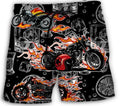 Bikergod Motorcycle Beach Shorts Sizes S - 5XL NALA169