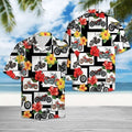 Bikergod Motorcycle COTTON Hawaii Shirt Design 3D Full Printed Sizes S - 5XL NMAR263