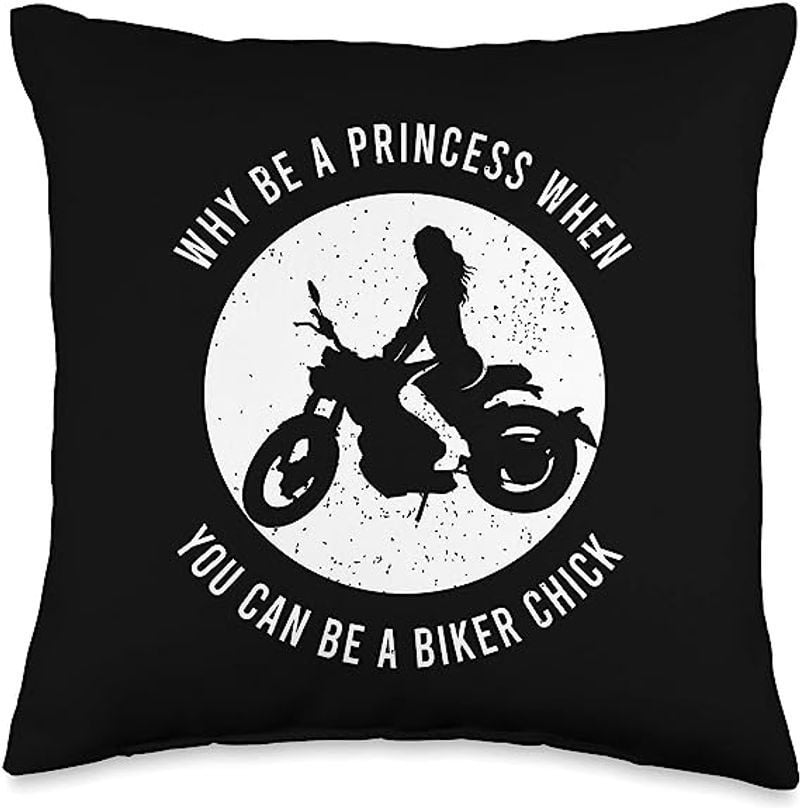Bikergod Motorcycles You Can Be A Biker Chick Pillow Case Design 3D Full Printed NAOA324