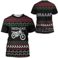 Bikergod Motorcycle Biker Dad BRAAAP  T-shirt Design 3D Full Printed Sizes S - 5XL - NMAR183A