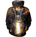 Bikergod Motorcycle  Hoodie Design 3D Full Printed Sizes S - 5XL - NMAR261D