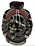 Bikergod Motorcycle Skull Biker  Hoodie Design 3D Full Printed Sizes S - 5XL - NAJA462