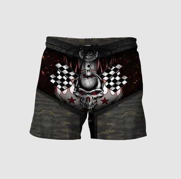 Bikergod Motorcycle Beach Shorts Sizes S - 5XL - NAOA377A
