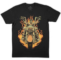 Bikergod Motorcycle Skull Biker T-shirt, Crew-neck Sweatshirt, Hoodie, Tank Top, V-neck T-shirt Design 2D Full Printed Sizes S - 5XL - NALA102