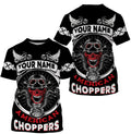 Bikergod Motorcycle American Choppers Custom Name  T-shirt Design 3D Full Printed Sizes S - 5XL - NMQE101A