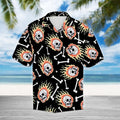 Bikergod Motorcycle Fire Skull Biker COTTON Hawaii Shirt Design 3D Full Printed Sizes S - 5XL NAQA231
