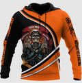 Bikergod Motorcycle Custom Name  Hoodie Design 3D Full Printed Sizes S - 5XL - NAOA375H