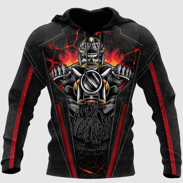 Bikergod Motorcycle  Hoodie Design 3D Full Printed Sizes S - 5XL - NAOA372G