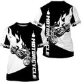 Bikergod Motorcycle Custom Name  T-shirt Design 3D Full Printed Sizes S - 5XL - NMQE98A