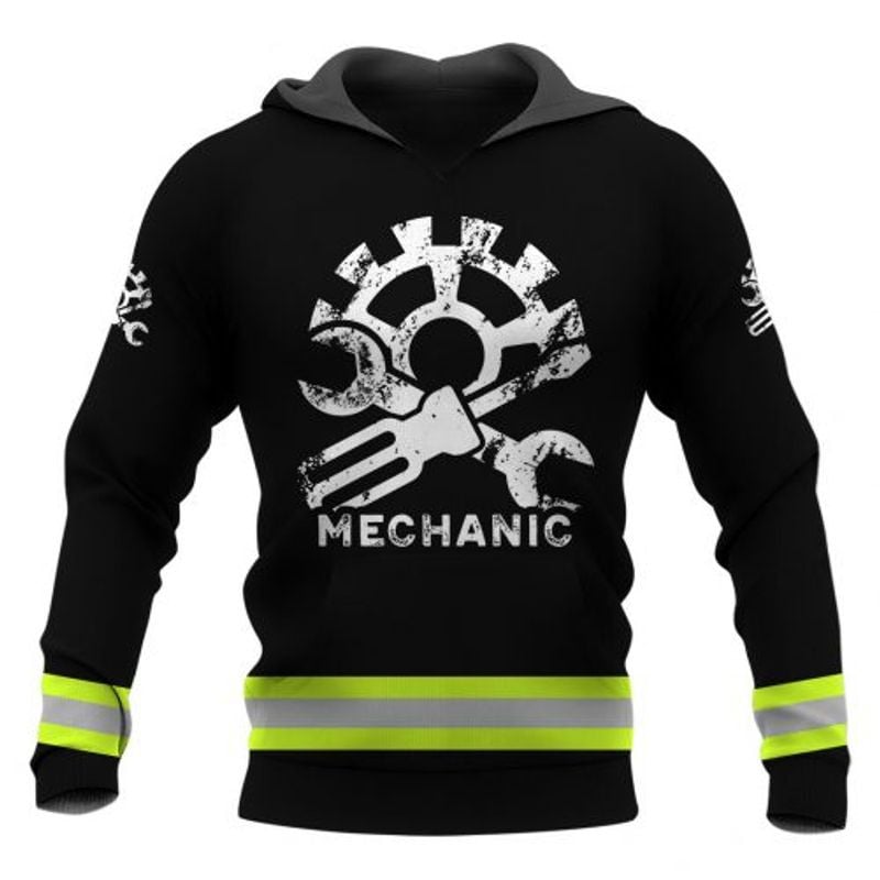 Bikergod Motorcycle Mechanic  Hoodie Design 3D Full Printed Sizes S - 5XL - NAQA277