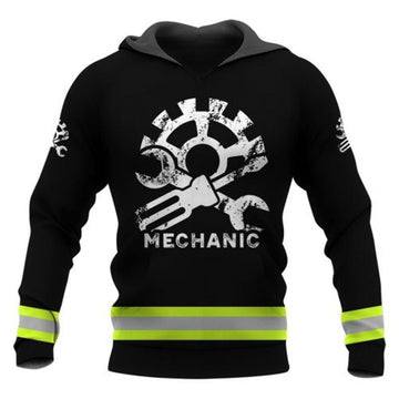 Bikergod Motorcycle Mechanic  Hoodie Design 3D Full Printed Sizes S - 5XL - NAQA277