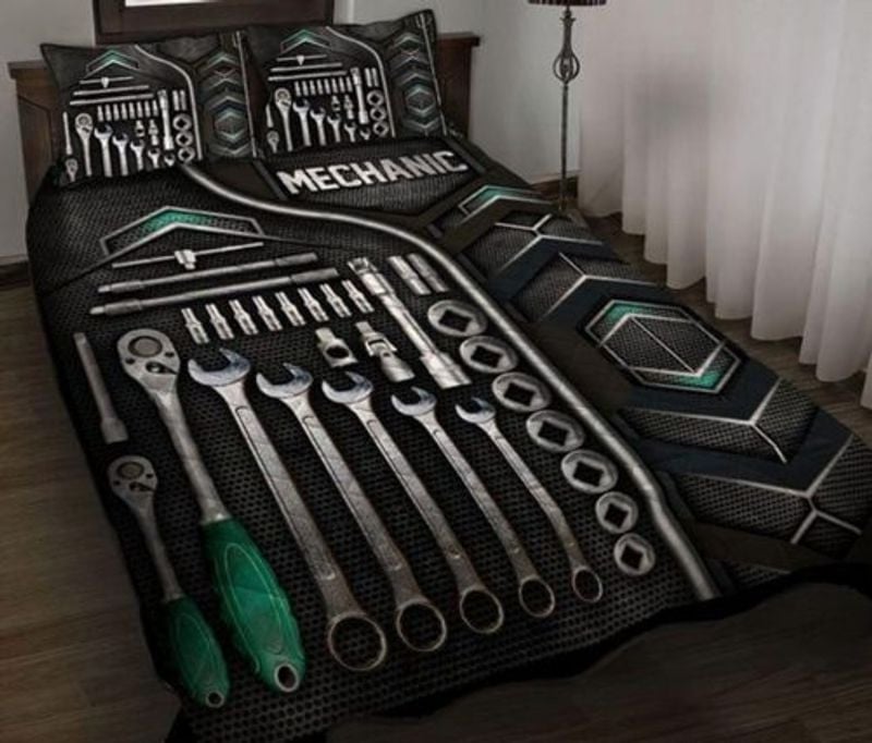 Bikergod Motorcycle Mechanic Tool Set Bedding Set Cover Design 3D - NAQA274