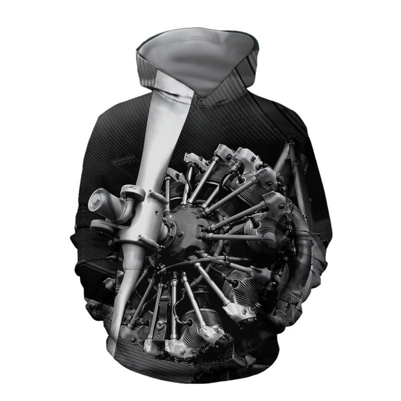 Bikergod Motorcycle Mechanic  Hoodie Design 3D Full Printed Sizes S - 5XL - NAQA244