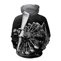 Bikergod Motorcycle Mechanic  Hoodie Design 3D Full Printed Sizes S - 5XL - NAQA244