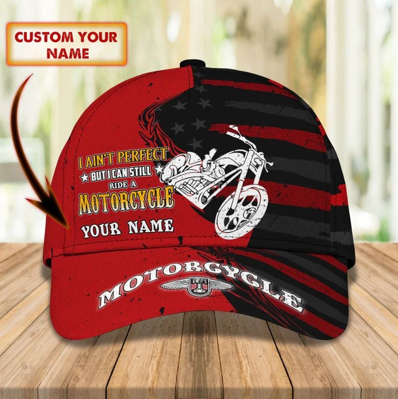 Bikergod Motorcycle I Can Still Ride Motorcycle Custom Name Classic Cap NAJA444