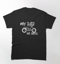 Bikergod Motorcycle My Dad the biker T-shirt Design 2D Full Printed Sizes S - 5XL - NAUA274
