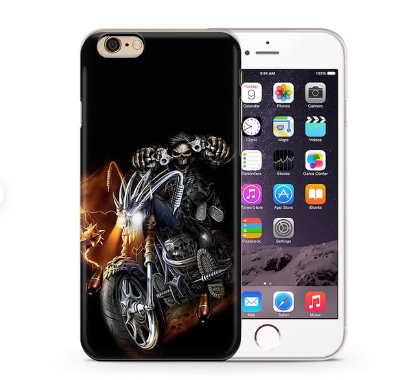 Bikergod Motorcycle Biker Phone Case Cover TLQA416
