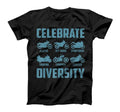 Bikergod Motorcycle Celebrate Diversity T-shirt Design 2D Full Printed Sizes S - 5XL - NANA77