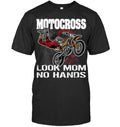 Bikergod Motorcycle Motocross Look Mom No Hands T-shirt Design 2D Full Printed Sizes S - 5XL - NAOA158