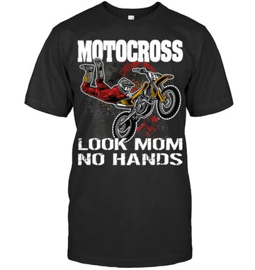 Bikergod Motorcycle Motocross Look Mom No Hands T-shirt Design 2D Full Printed Sizes S - 5XL - NAOA158