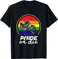 Bikergod Motorcycle Pride or Die T-shirt Design 2D Full Printed Sizes S - 5XL - NMQE189