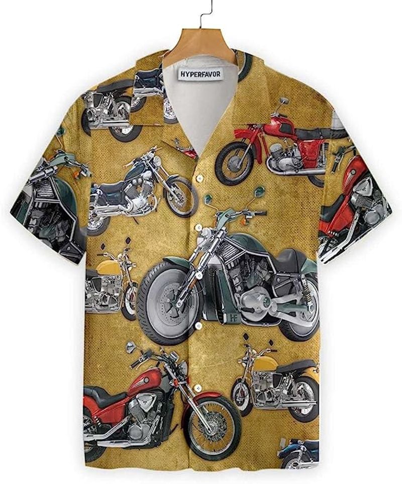 Bikergod Motorcycle Hawaii Shirt Design 3D Full Printed Sizes S - 5XL NASA477