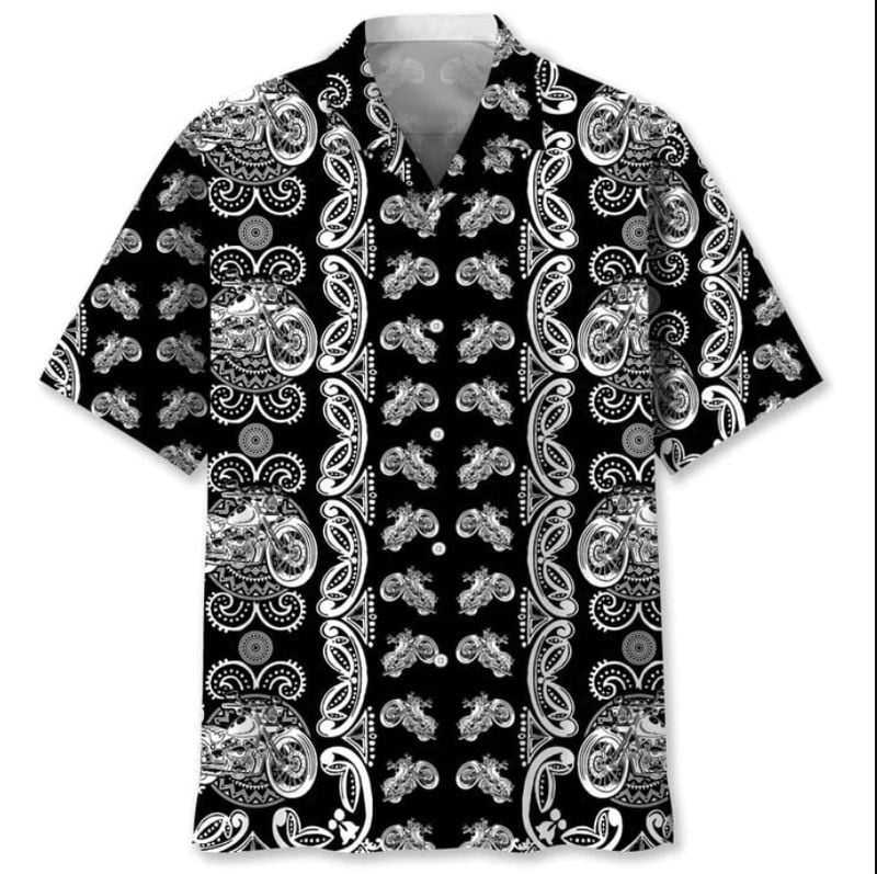 Bikergod Motorcycle Hawaii Shirt Design 3D Full Printed Sizes S - 5XL NAOA193