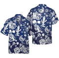 Bikergod Motorcycle Hawaii Shirt Design 3D Full Printed Sizes S - 5XL NASA491