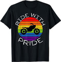 Bikergod Motorcycle Ride With Pride T-shirt Design 2D Full Printed Sizes S - 5XL - NMQE191