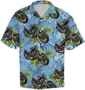 Bikergod Motorcycle COTTON Hawaii Shirt Design 3D Full Printed Sizes S - 5XL NAOA225