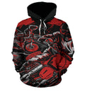 Bikergod Motorcycle Motocross  Hoodie Design 3D Full Printed Sizes S - 5XL - NAOA209