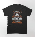 Bikergod Motorcycle I'm A Biker Dad T-shirt Design 2D Full Printed Sizes S - 5XL - NAUA260