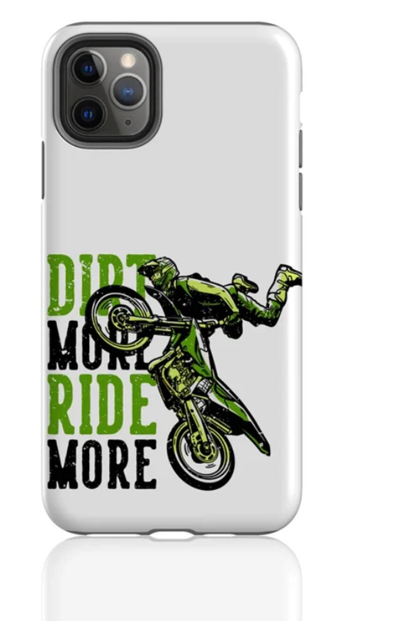 Bikergod Motorcycle Biker Dirt More Ride More Phone Case Cover TLQA442