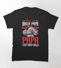 Bikergod Motorcycle I'm a Biker Papa T-shirt Design 2D Full Printed Sizes S - 5XL - NAUA287