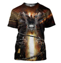 Bikergod Motorcycle  T-shirt Design 3D Full Printed Sizes S - 5XL - NMAR261A
