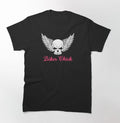 Bikergod Motorcycle Biker Chick Skull T-shirt Design 2D Full Printed Sizes S - 5XL - NAHA458