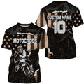 Bikergod Motorcycle Motocross USA Flag Custom Name And Number  T-shirt Design 3D Full Printed Sizes S - 5XL - NMQE86