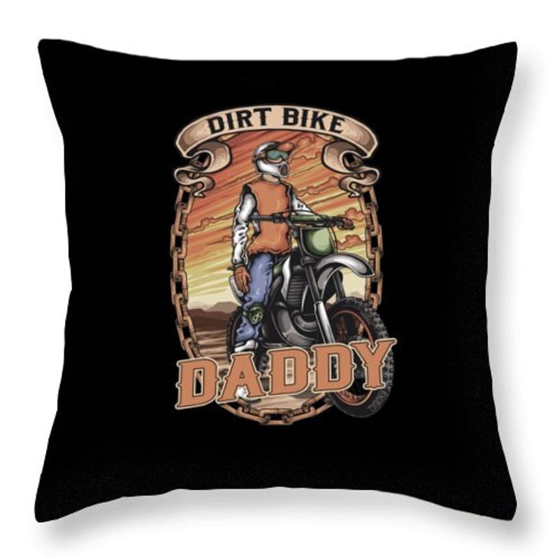 Bikergod Motorcycle Dirt Biker Daddy Pillow Case Design 3D Full Printed TLUA15A