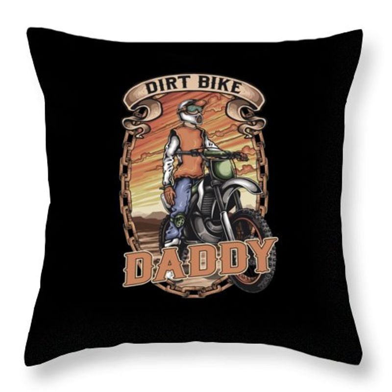 Bikergod Motorcycle Dirt Biker Daddy Pillow Case Design 3D Full Printed TLUA15A