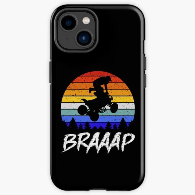 Bikergod Motorcycle Biker Braaap Phone Case Cover TLWA148