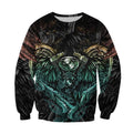 Bikergod Motorcycle Engine COTTON Sweatshirt Design 3D Full Printed Sizes S - 5XL - NMAR187D