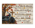 Bikergod Motorcycle FOR MY SON IN HEAVEN Poster NANA263