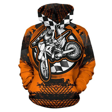 Bikergod Motorcycle Motocross  Hoodie Design 3D Full Printed Sizes S - 5XL - NAOA204